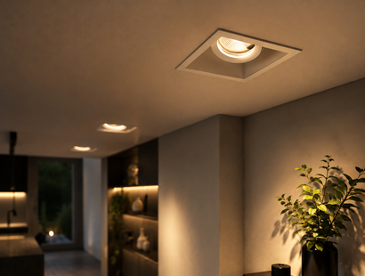 LED inbouwspots vierkant