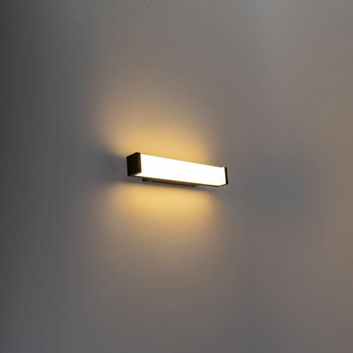 LED Wandarmatuur- Zwart - 32 cm - IP44