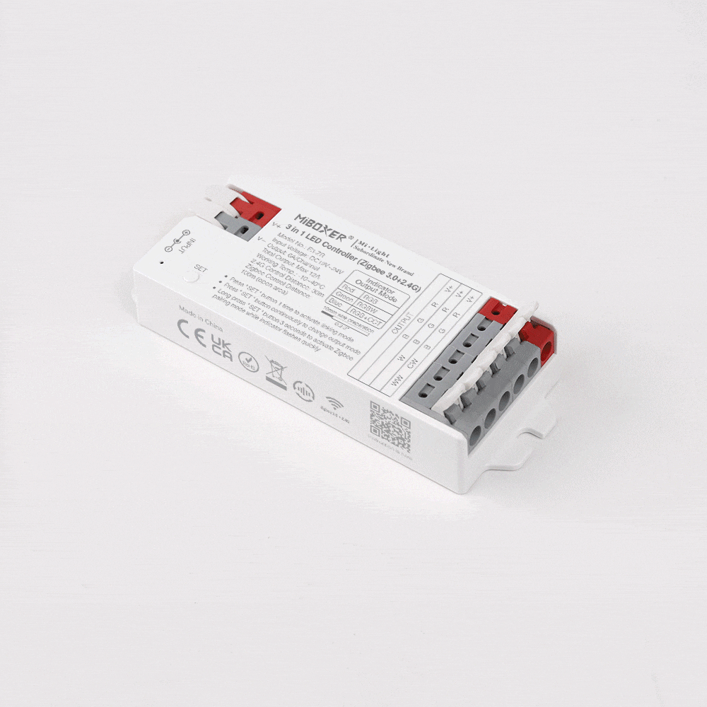 Miboxer 3 in 1 Ledstrip controller-Zigbee 3.0 + RF2.4GHz - RGB+RGBW+RGBWW