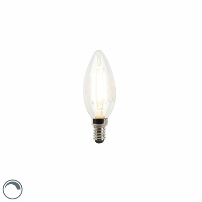 E14 dimbare LED kaarslamp B35 3W 250 lm 2700K