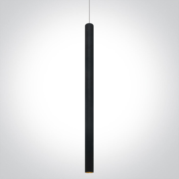 LED Pendants - 6W - Warm Wit - 30 deg - IP20 - 230V - Zwart