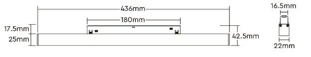 20W Dual White Magnetisch Grille (DOT) light - Zigbee 3.0+RF 2.4GHz