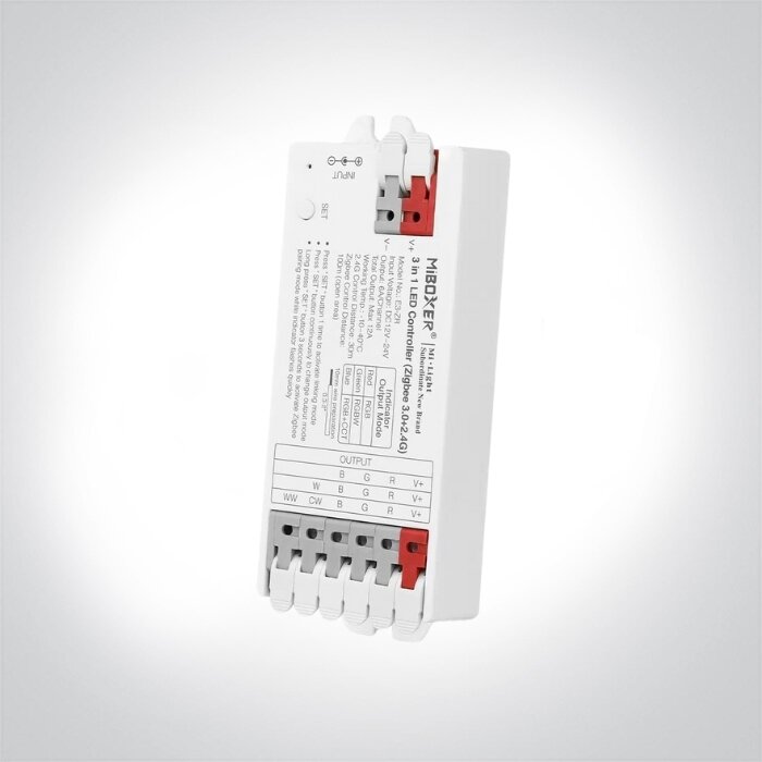 Miboxer 3 in 1 Ledstrip controller-Zigbee 3.0 + RF2.4GHz - RGB+RGBW+RGBWW