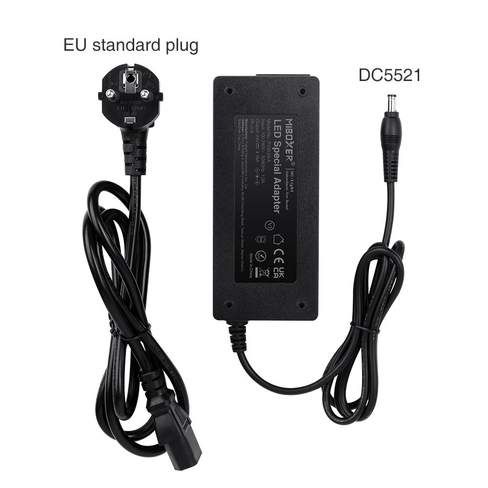 Miboxer 100 Watt - 24V / 4.16A adapter voor led strips