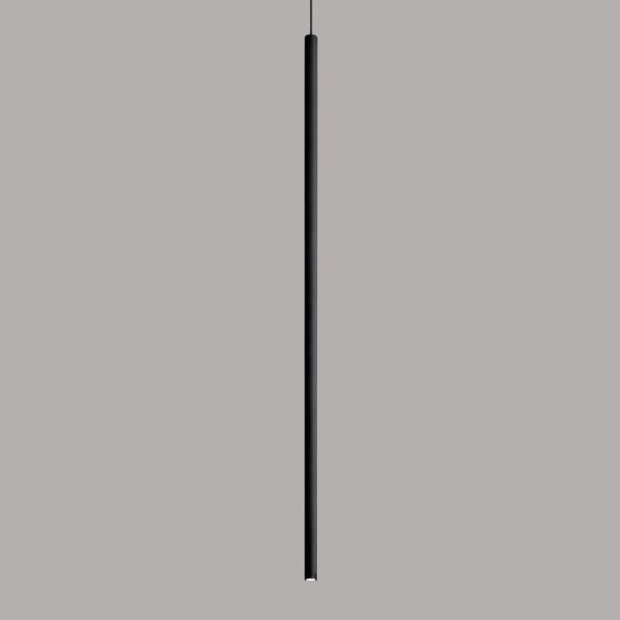 Hanglamp - 80mm - 3,5W - LED built in - Zwart - Aan/uit
