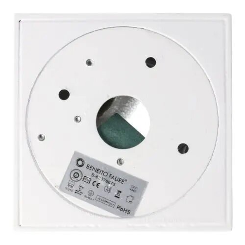 Opbouwspot Beneito Faure - vast - wit - reflector-Wit en GU10 fitting