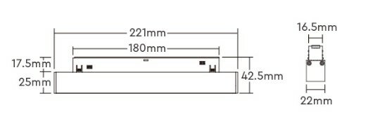 6W RGB+WW | Magnetisch Grille (DOT) light | Zigbee 3.0+RF 2.4GHz