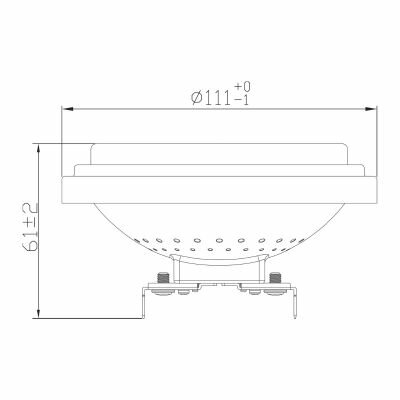 G53 dimbare AR111 LED lamp - 11,7W-3000K-800Lm-12V