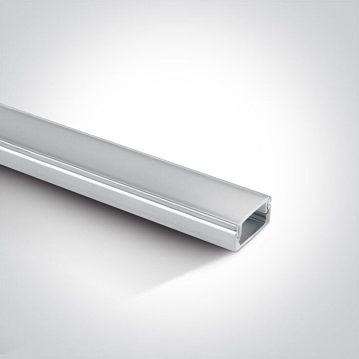 Ledstrip Aluminium profiel opbouw|inclusief afdekkap|2 meter|Wit