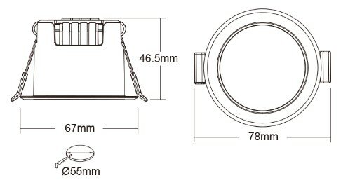Miboxer - Microwave - aanwezigheidssensor - 24GHz