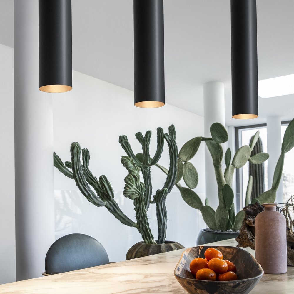 Hanglamp - 60x400mm - GU10 - 7W - Transparant