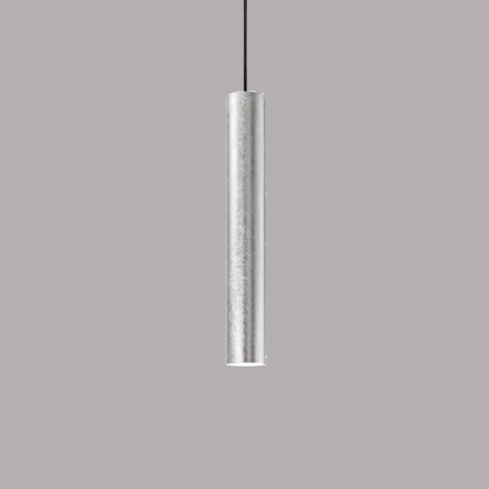 Hanglamp - 60x400mm - GU10 - 7W - Zilver look
