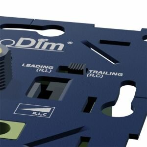 LED dimmer 0-300W EcoDim universeel fase aan en afsnijding
