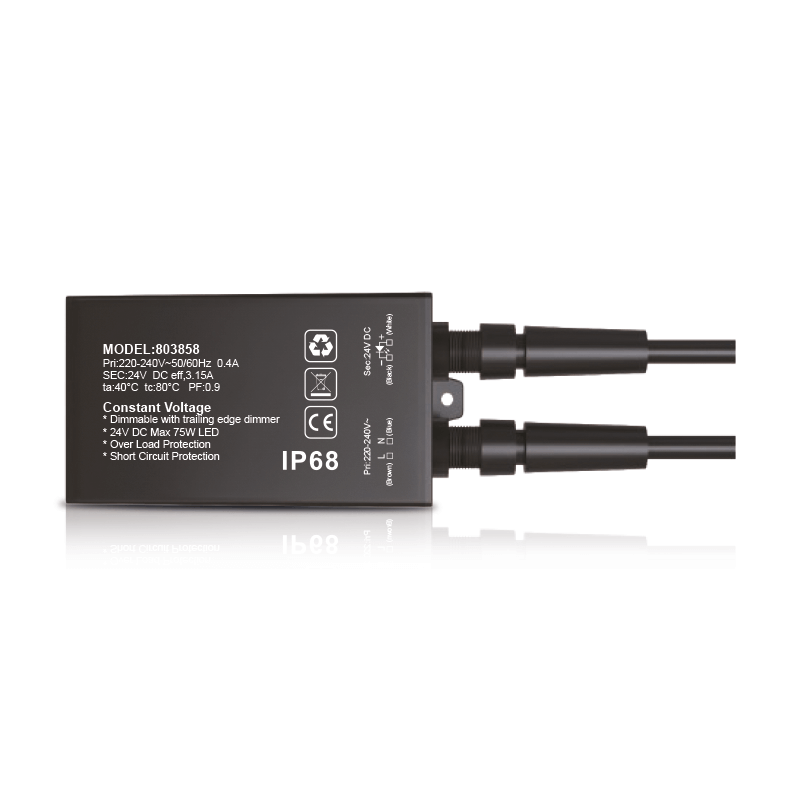 LED driver-Dimbaar-24VDC-75W-IP68