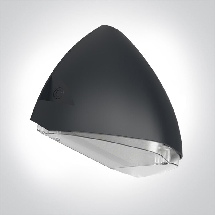 LED Gevelarmatuur Squalo IP65 13-27W 4000K 1850-3600lm Antraciet + Daglichtsensor