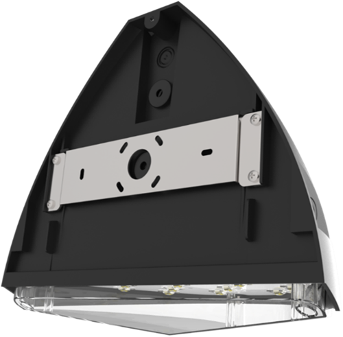 LED Gevelarmatuur Squalo IP65 13-27W 3000K 1750-3450lm Antraciet + Daglichtsensor+Noodmodule