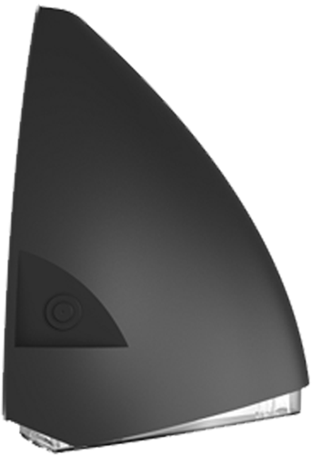 LED Gevelarmatuur Squalo IP65 13-27W 3000K 1750-3450lm Antraciet + Daglichtsensor+Noodmodule