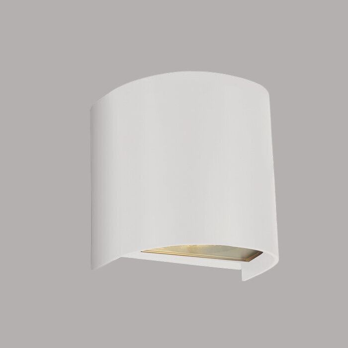Decoratieve kunststof wandlamp - IP65 - IK06 - waterdicht - GU10-WIT-Downlight