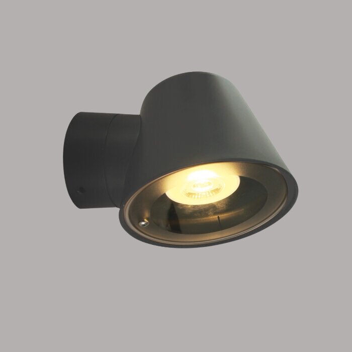 Outdoor kunststof wandlamp - IP65 - IK06 - GU10-Antraciet