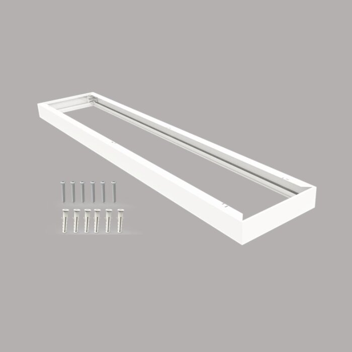  LED Paneel Opbouwset-G2 30x120cm - wit