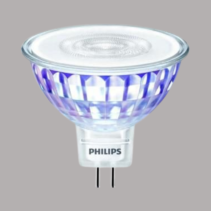 PHILIPS MASTER LED GU5.3 - 5,8W - 36GR - 2700K, Dimbaar