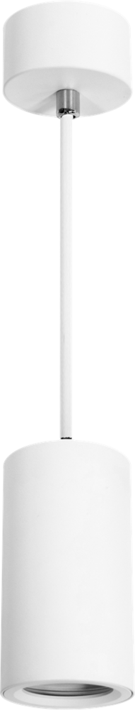 Cilinder Pendants-110 mm-kleur: wit - GU10
