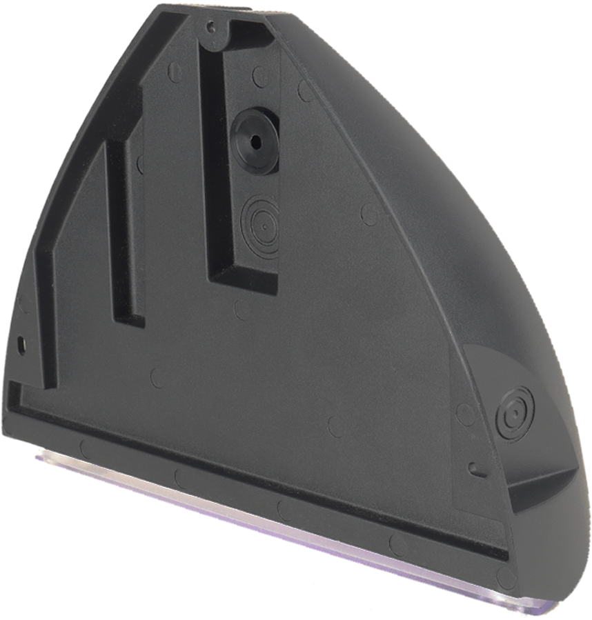 LED Gevelarmatuur Mini Squalo IP65 7-12W 3000/4000K 900-1650lm Antraciet, daglichtsensor