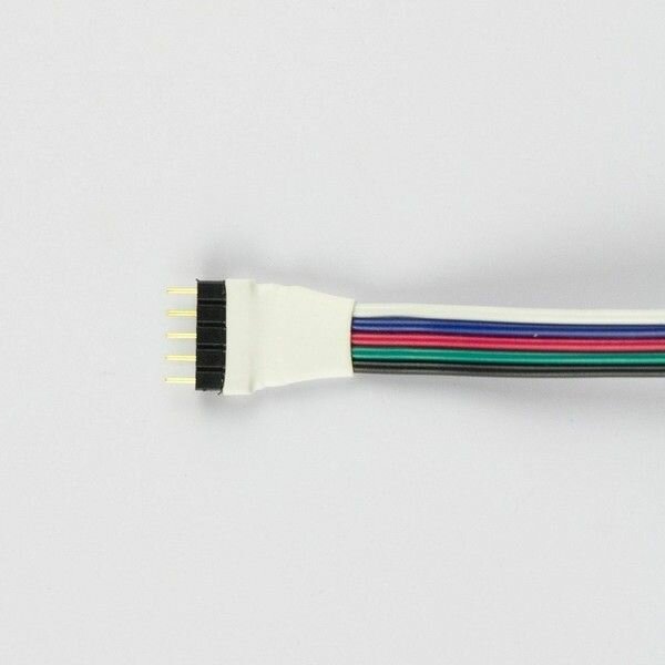 RGBW stekker met kabel 15 cm