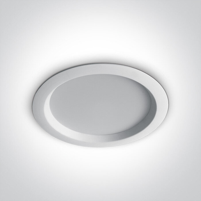 Budget Inbouw spot IP20 - 30W - Warm Wit licht 3000K - Aluminium