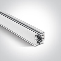 Rail 3 fase - 16A - 3 meter - kleur Wit