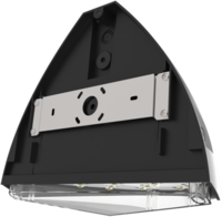 LED Gevelarmatuur Squalo IP65 13-27W 3000K 1750-3450lm Asymmetrisch Antraciet RAL7016 + Daglichtsensor