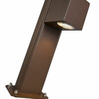 Industri&euml;le staande buitenlamp roestbruin 30 cm IP44 - Baleno