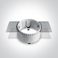 Trimless spot  behuizing - Aluminium - GU10 - IP20 - Enkel - reflector kleur na keuze - rond