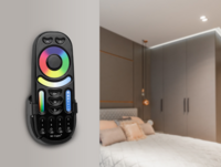 Miboxer 4-zone RGBWW Touch afstandsbediening + controller