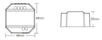 Miboxer - AC Triac dimmer voor traditionele verlichting - Zigbee 3.0