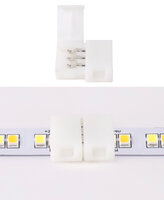 Koppelstuk Dual White ledstrips RECHT - solderen niet nodig