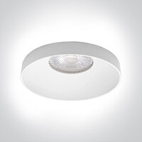 ATIV - inbouwspot - rond &oslash;82mm - vast - voor binnen - GU10 fitting - wit