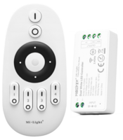 Miboxer 4-zone-druktoets afstandsbediening Dual White en Controller
