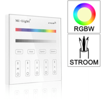 Miboxer 4-zone RGBW afstandsbediening paneel touch 230V en Controller