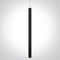LED Pendants - 6W - Warm Wit - 30 deg - IP20 - 230V - Zwart