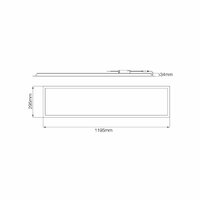 LED Paneel Ecowhite V4.0 28W 3400lm 4000K 1200X300 