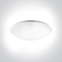  LED Plafonni&egrave;re / Wandarmatuur IP44-8W-3000K-650lm-&Oslash;180 (1x18W)