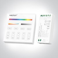 Miboxer Wandpaneel touch panel, inclusief controller voor RGBWW ledstrips