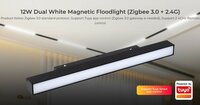 12W Dual White Magnetisch Floodlight - Zigbee 3.0+RF 2.4GHz