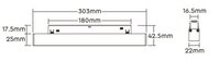 12W Dual White Magnetisch Floodlight - Zigbee 3.0+RF 2.4GHz