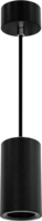 Cilinder Pendants-110 mm-kleur: zwart - GU10