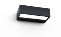 Esbjerg - wandlamp Zwart - IP65 - LED built in - 10W