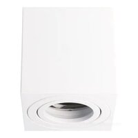 Opbouwspot Beneito Faure - vast - wit - reflector-Wit en GU10 fitting