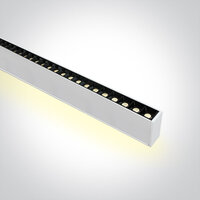 Lineair LED profiel - up/downlight - 130cm - 3000-4000-5000K - UGR17 - Wit