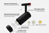 6W RGB+WW | Magnetisch Spotlight | Zigbee 3.0+RF 2.4GHz